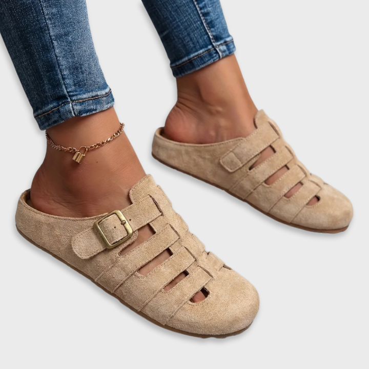 Nikki | Sandalias Mules sin Cordones Cómodas