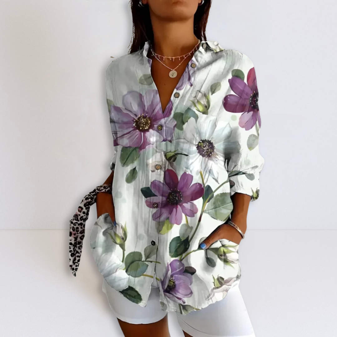 Katherine | Blusa Estampada Holgada
