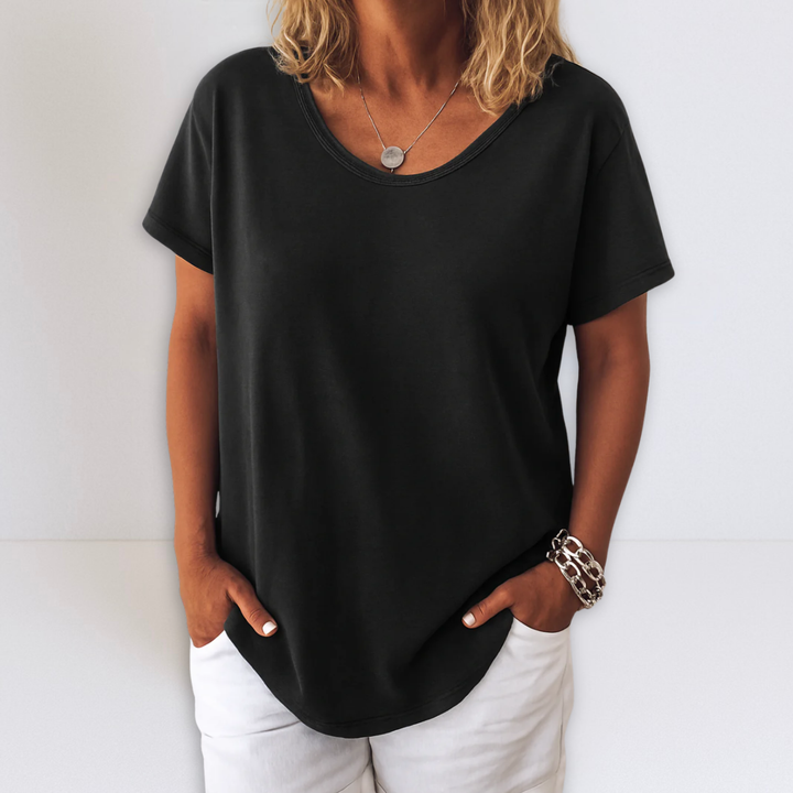 Joanne | Blusa extragrande con cuello en V