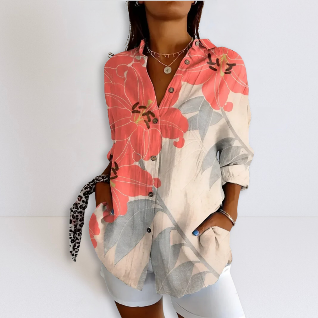 Katherine | Blusa Estampada Holgada