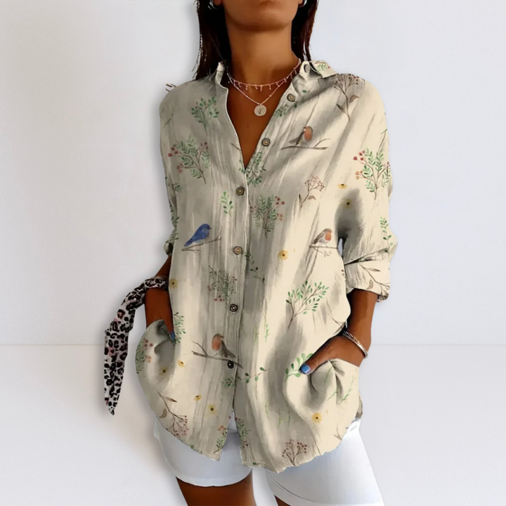 Katherine | Blusa Estampada Holgada