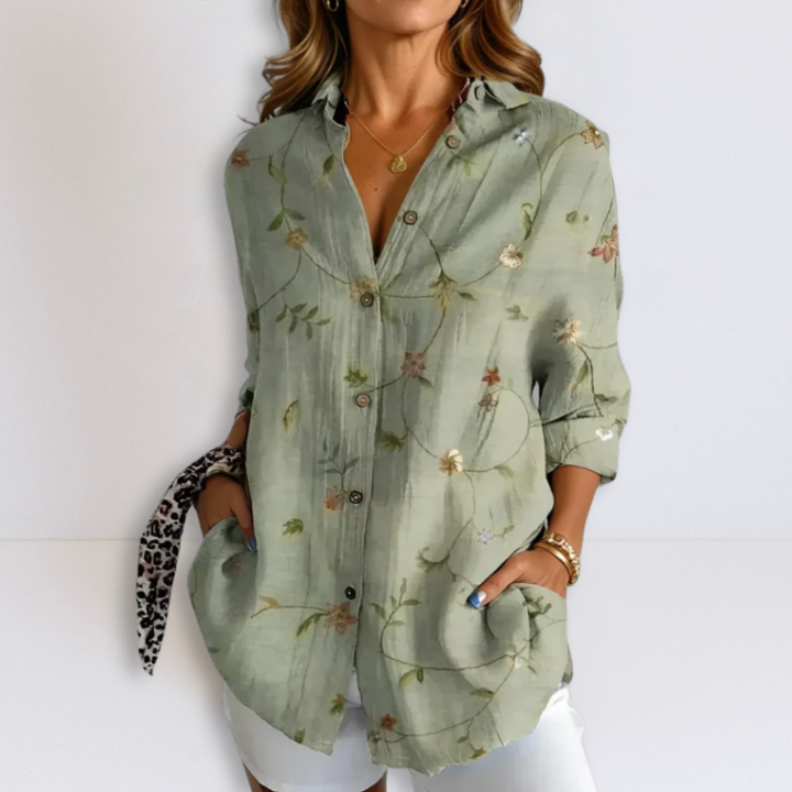 Katherine | Blusa Estampada Holgada
