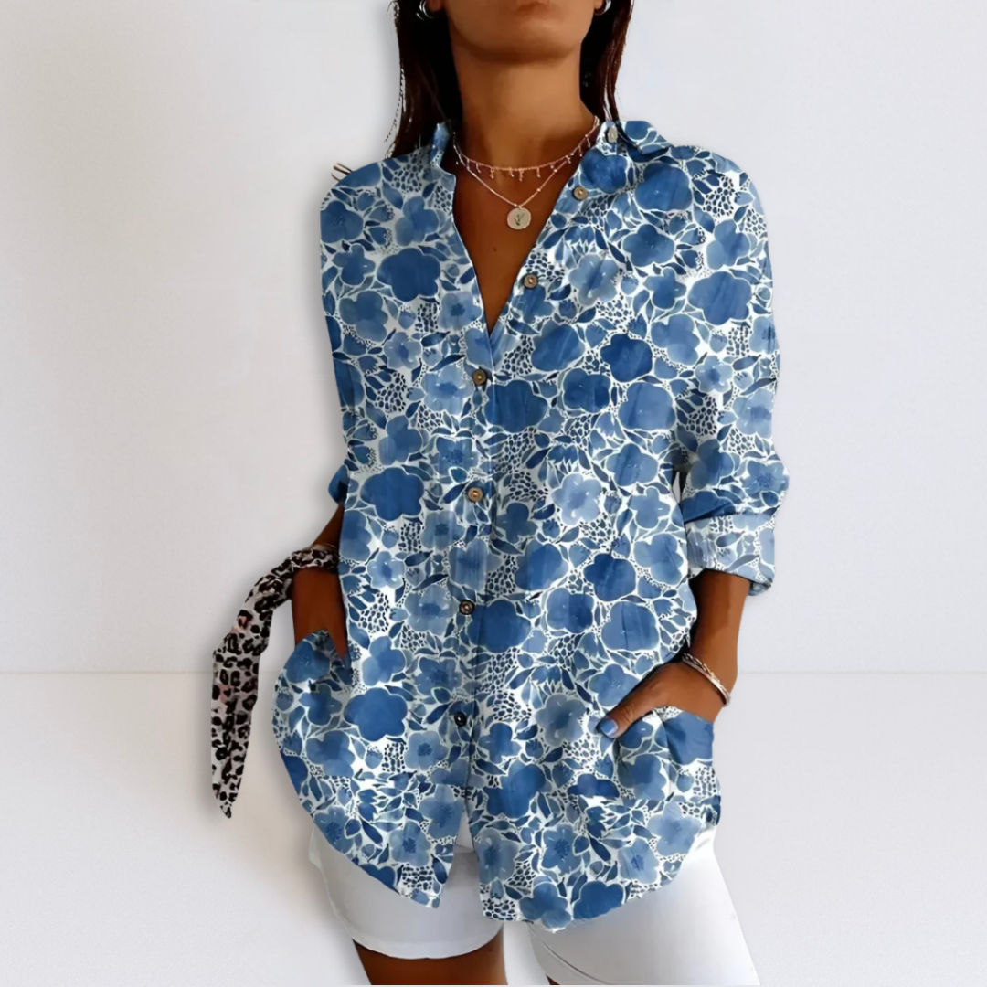 Katherine | Blusa Estampada Holgada