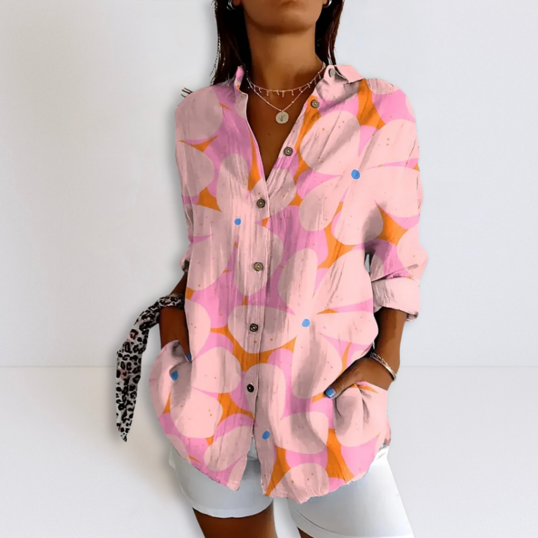 Katherine | Blusa Estampada Holgada