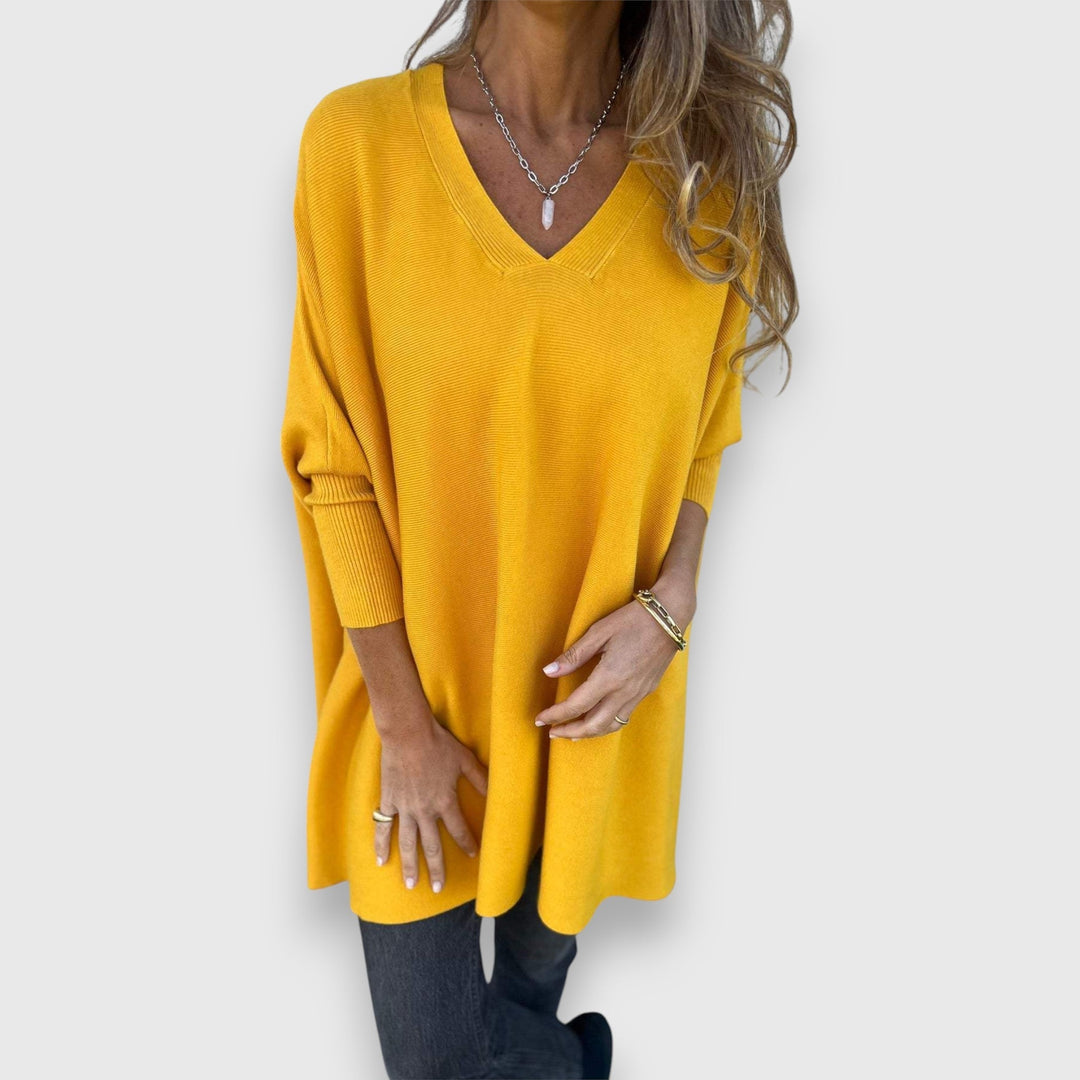Rosie | Suéter Oversized con Cuello en V