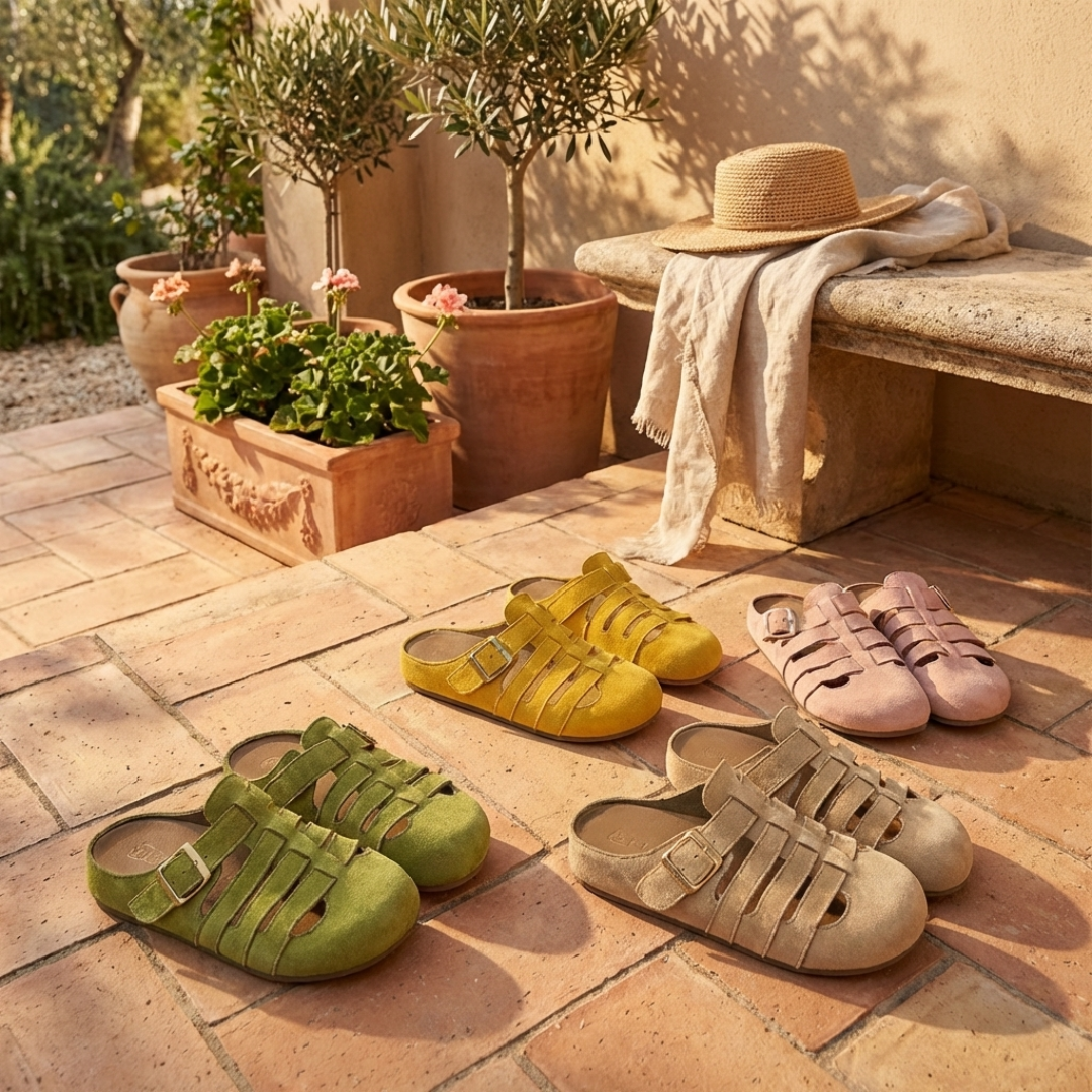 Nikki | Sandalias Mules sin Cordones Cómodas