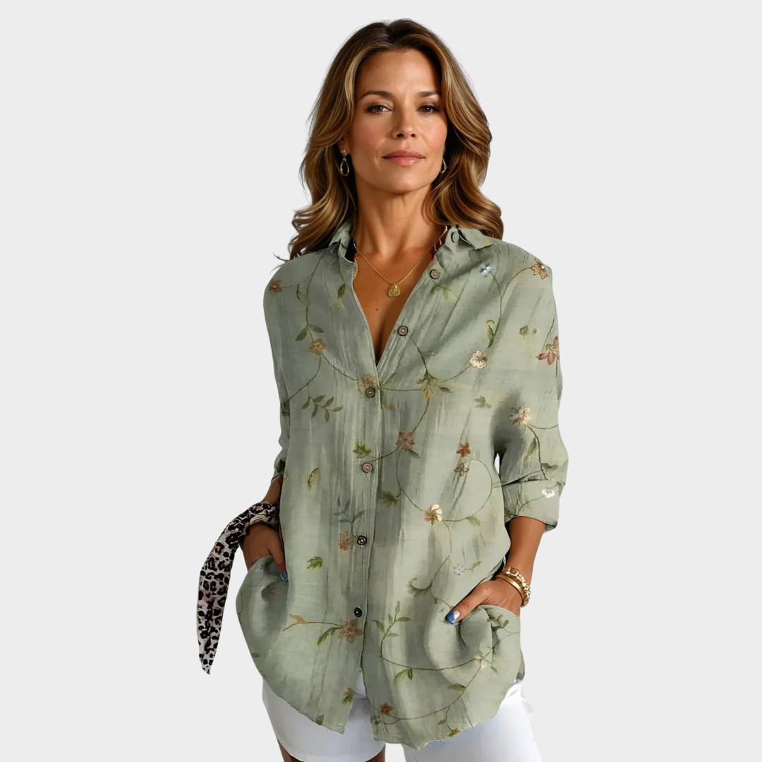 Katherine | Blusa Estampada Holgada