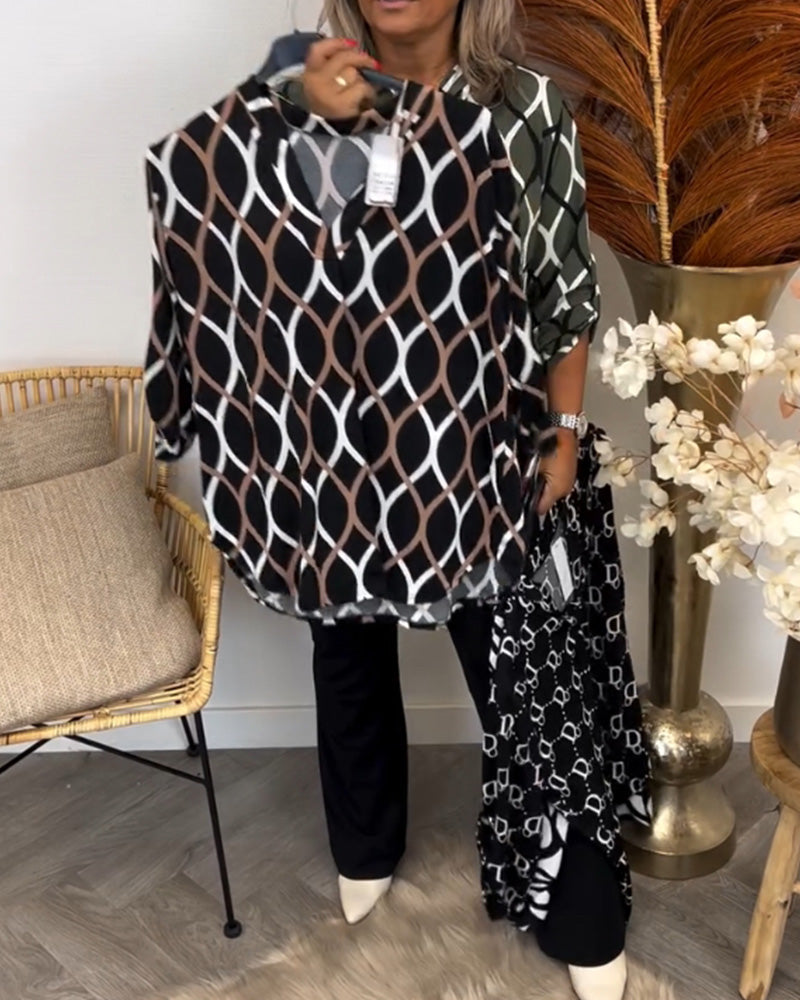 Jennifer | Blusa informal de manga larga