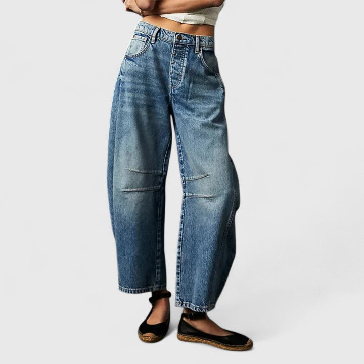 Lluvia | Pantalones Cómodos de Pierna Ancha