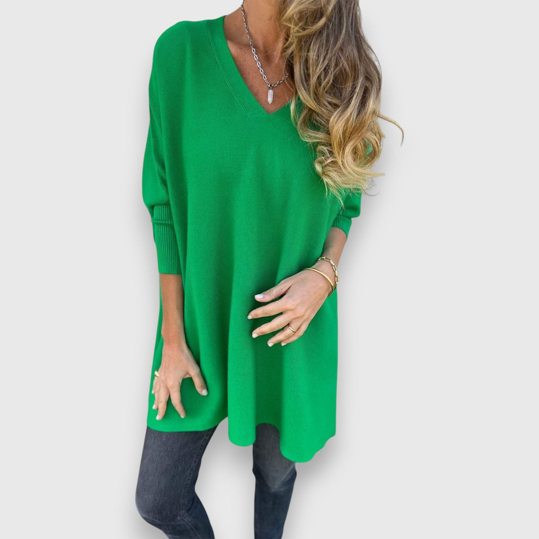Rosie | Suéter Oversized con Cuello en V