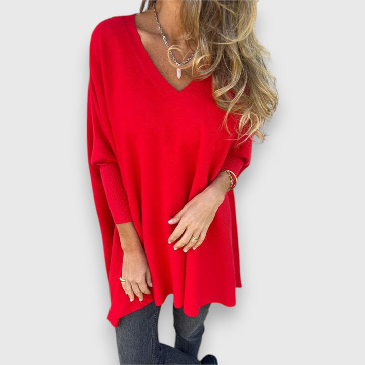 Rosie | Suéter Oversized con Cuello en V