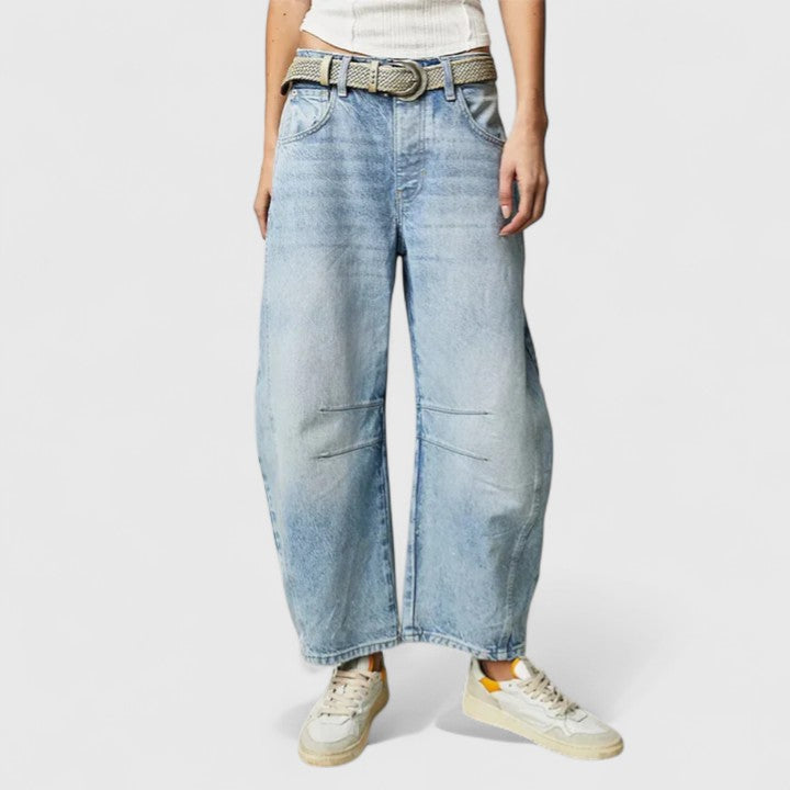 Lluvia | Pantalones Cómodos de Pierna Ancha