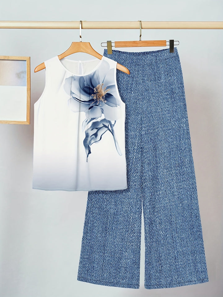 Alexa | Conjunto floral elegante