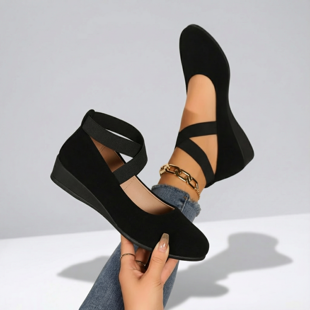 Angel | Zapatos slip-on de cuña cerrada cómodos