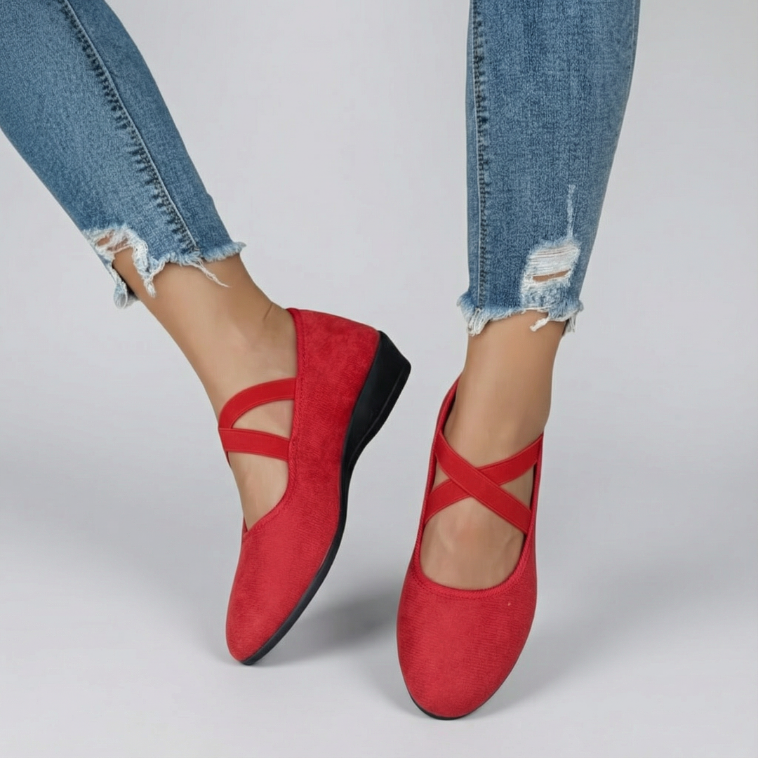 Angel | Zapatos slip-on de cuña cerrada cómodos
