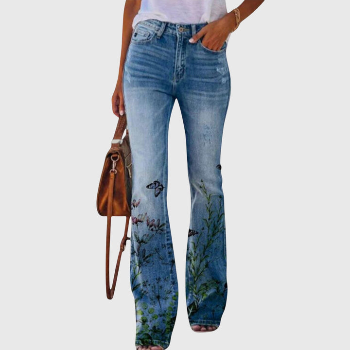 Pantalones de mujer con flores