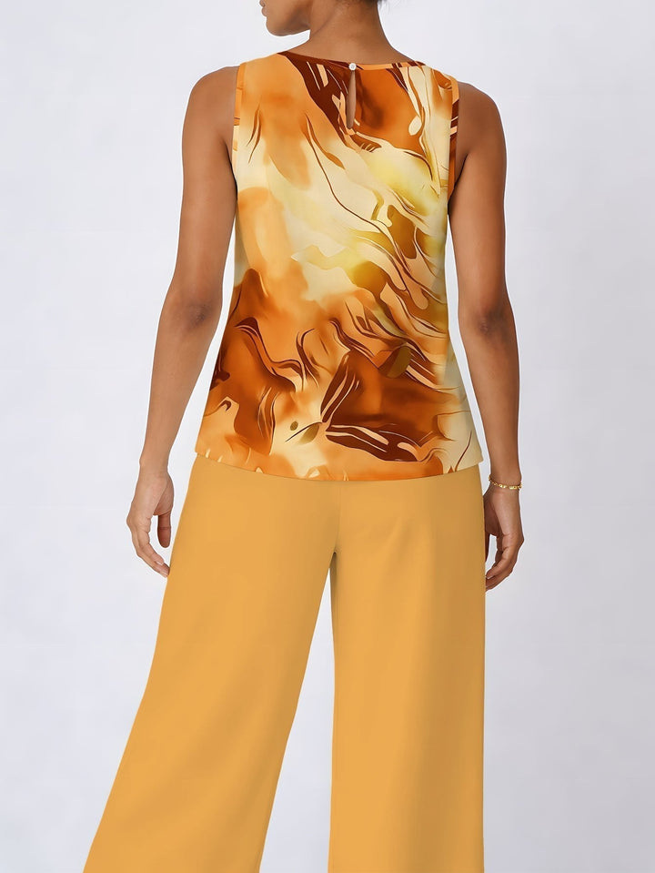 Jessica | Conjunto de dos piezas con estampado cálido