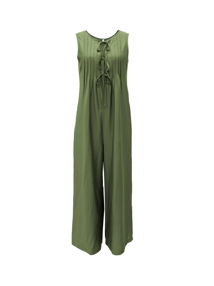 Nivada™ | Elegant Pleated Jumpsuit