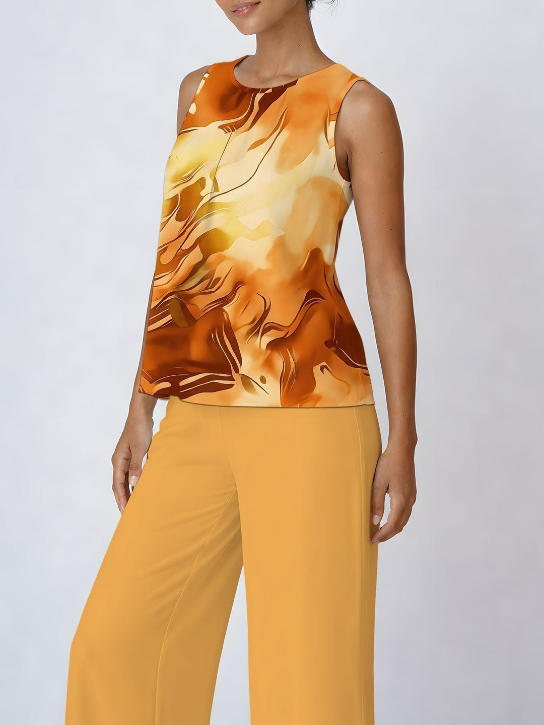 Jessica | Conjunto de dos piezas con estampado cálido