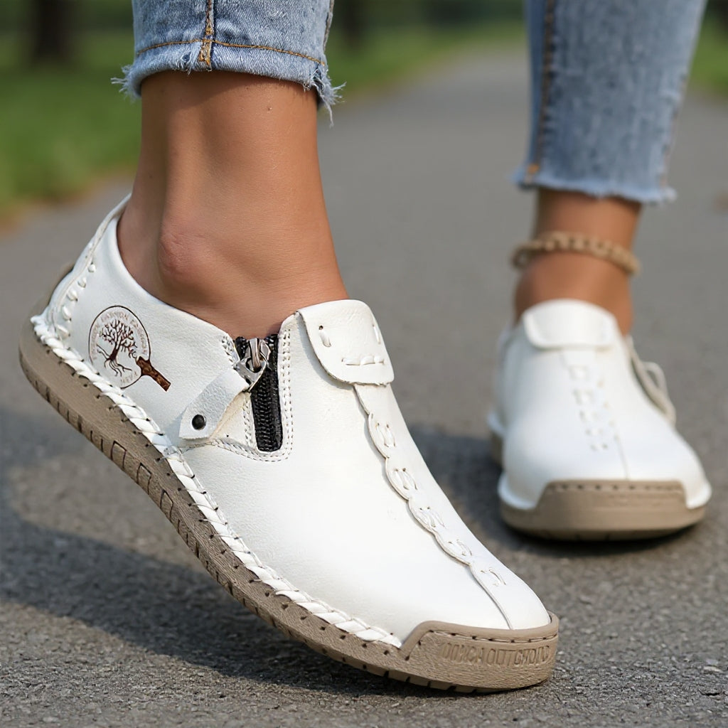 Elira | Zapatillas Cómodas con Cremallera
