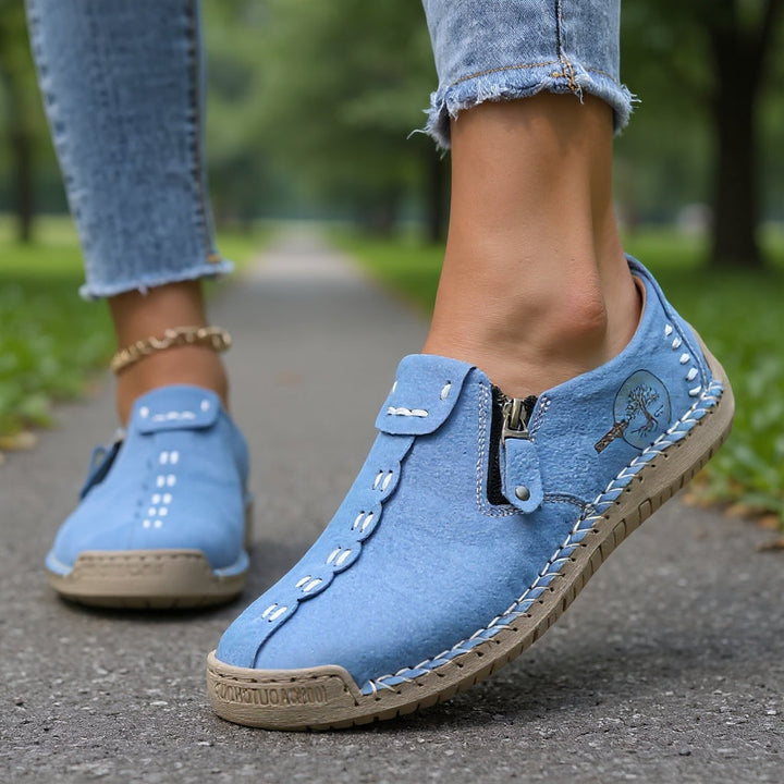 Elira | Zapatillas Cómodas con Cremallera