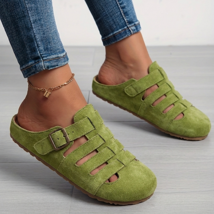 Nikki | Sandalias Mules sin Cordones Cómodas