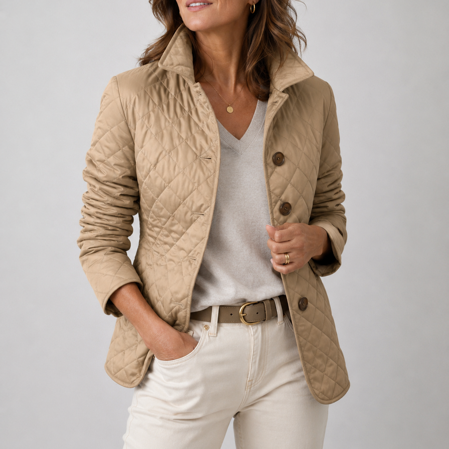 BEATRIZ | CHAQUETA ACOLCHADA CON BOTONES