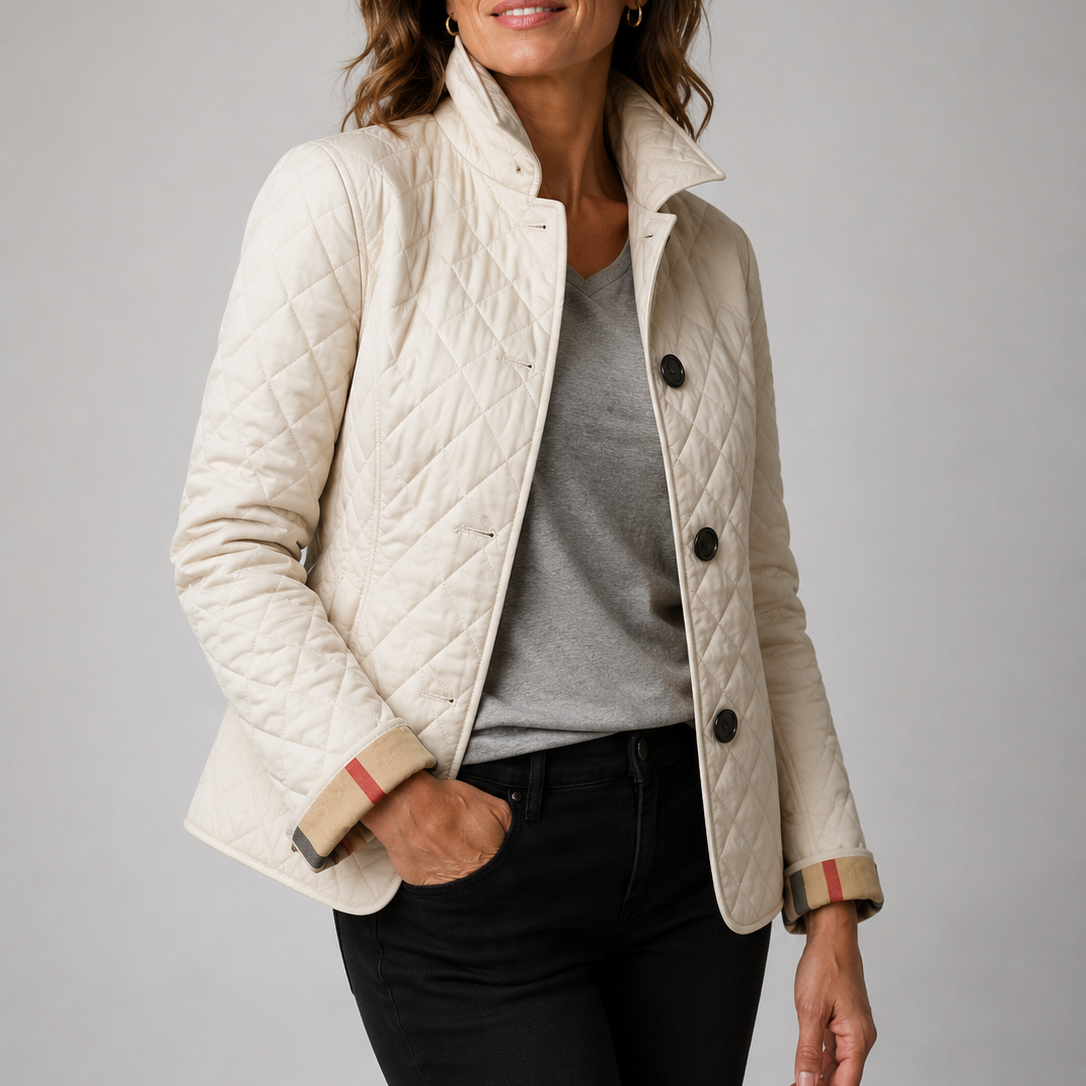 BEATRIZ | CHAQUETA ACOLCHADA CON BOTONES