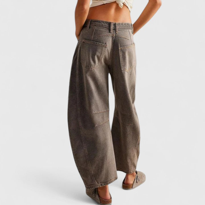 Lluvia | Pantalones Cómodos de Pierna Ancha