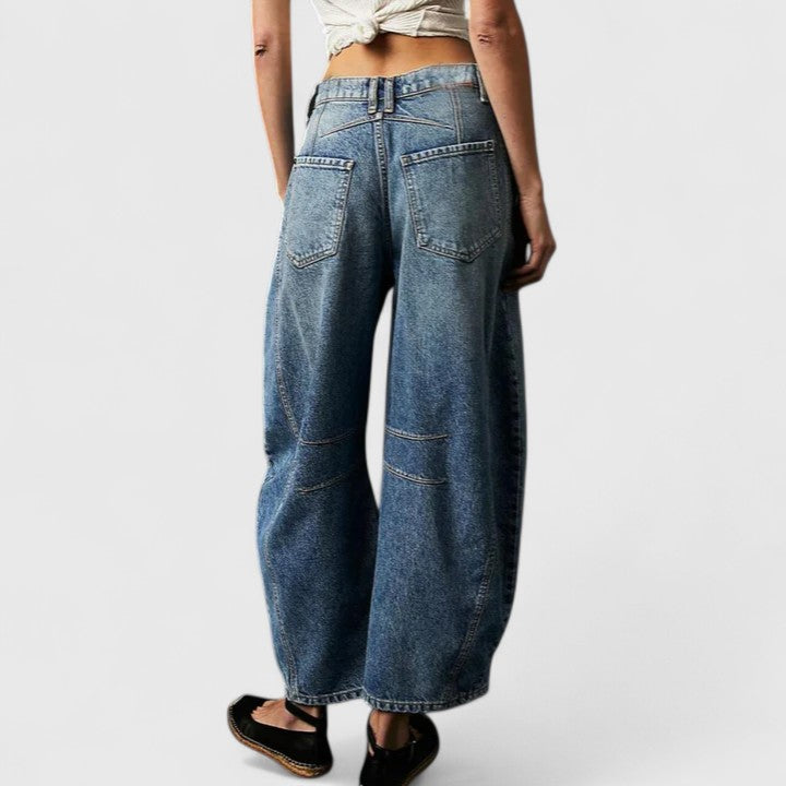 Lluvia | Pantalones Cómodos de Pierna Ancha