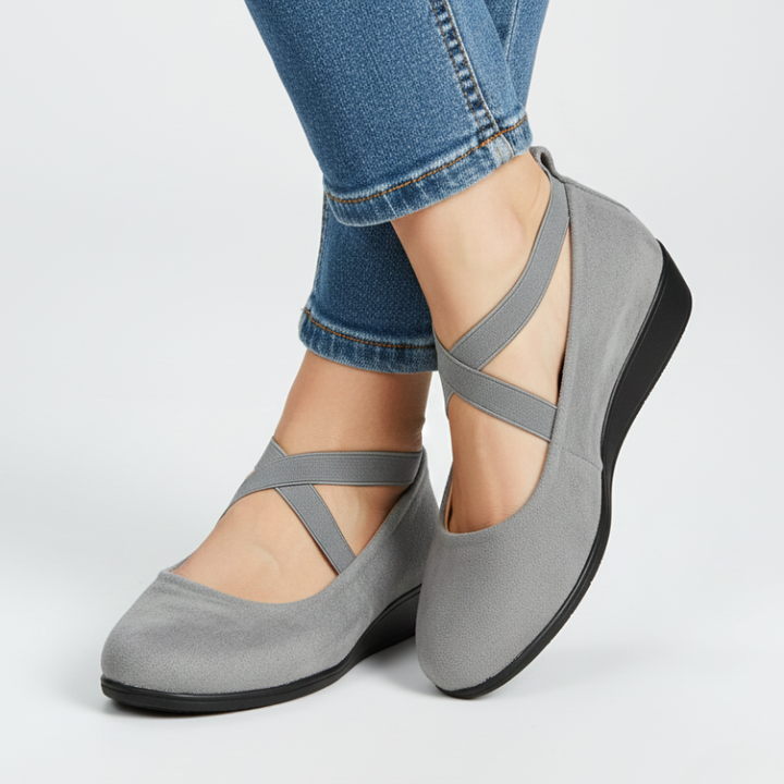 Angel | Zapatos slip-on de cuña cerrada cómodos