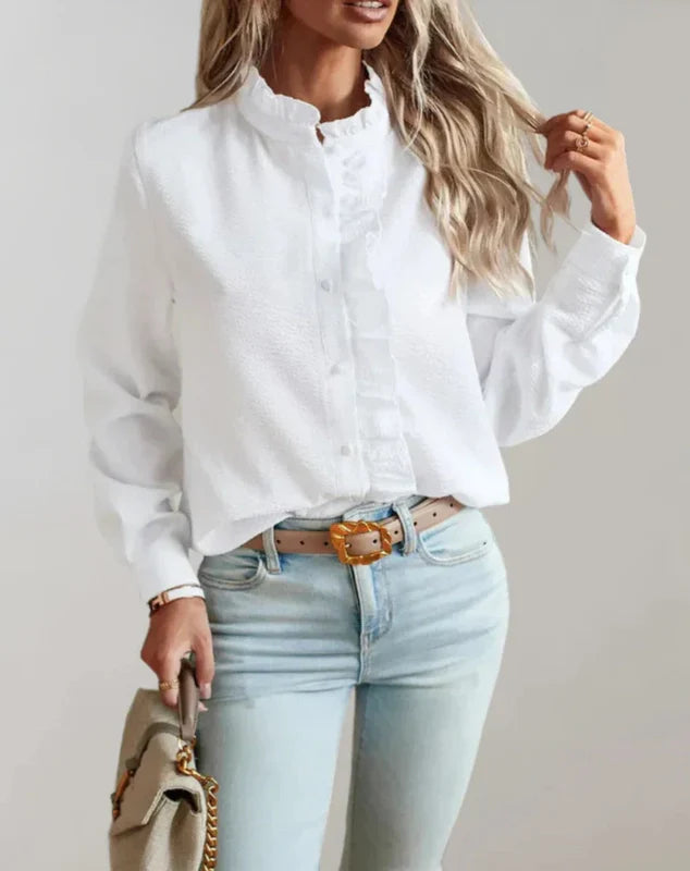 Natalie | Blusa con volantes