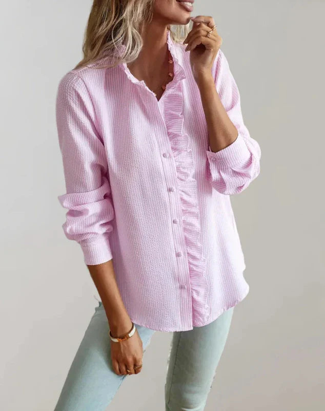 Natalie | Blusa con volantes