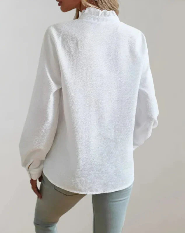 Natalie | Blusa con volantes
