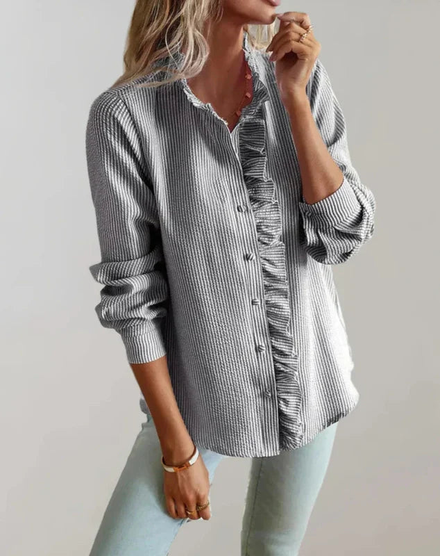 Natalie | Blusa con volantes