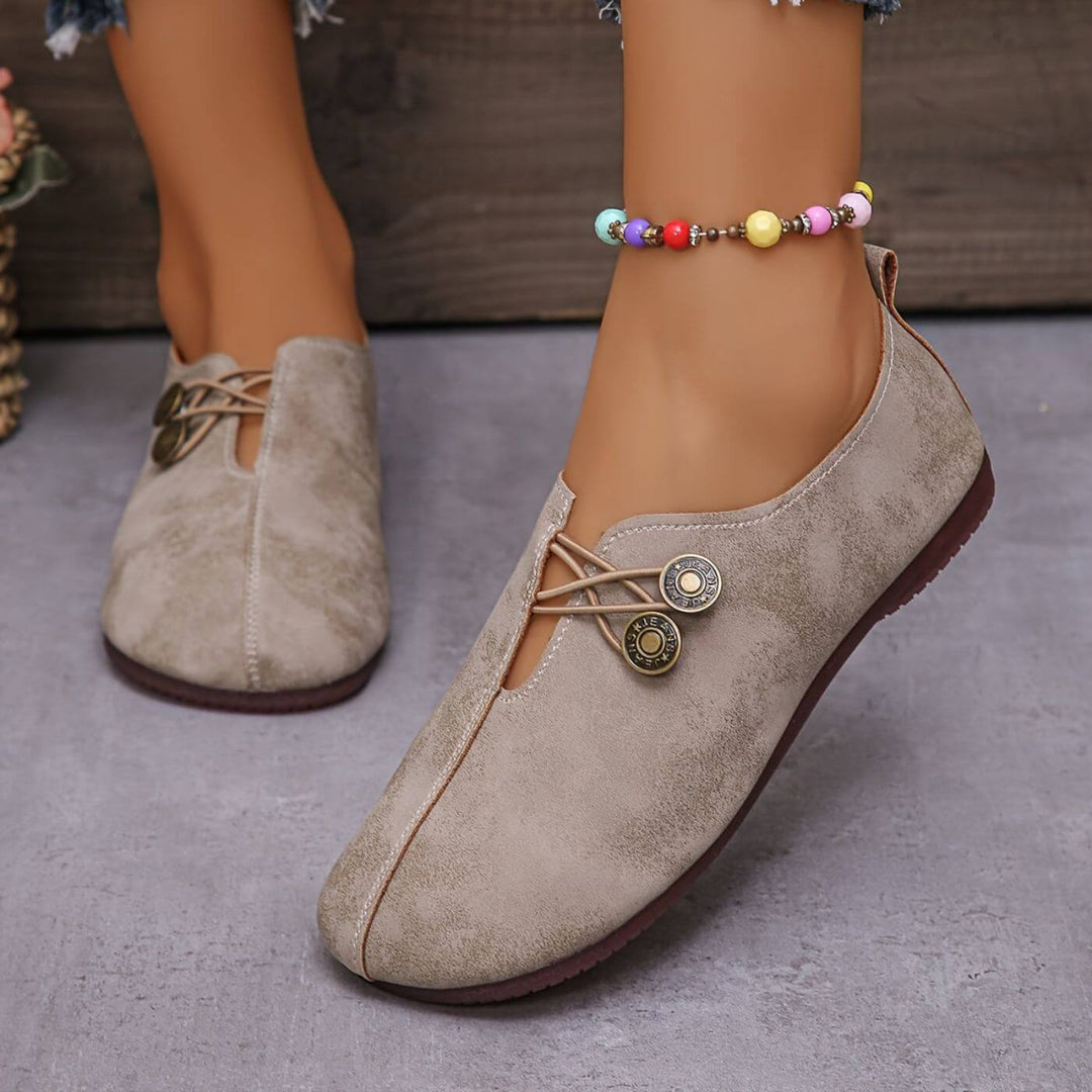 Christine | Zapatillas Ortopédicas Suaves sin Cordones