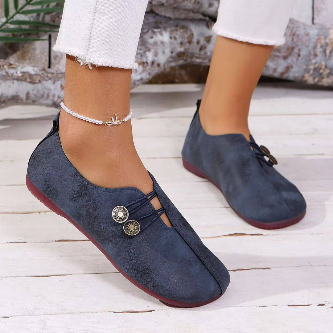 Christine | Zapatillas Ortopédicas Suaves sin Cordones