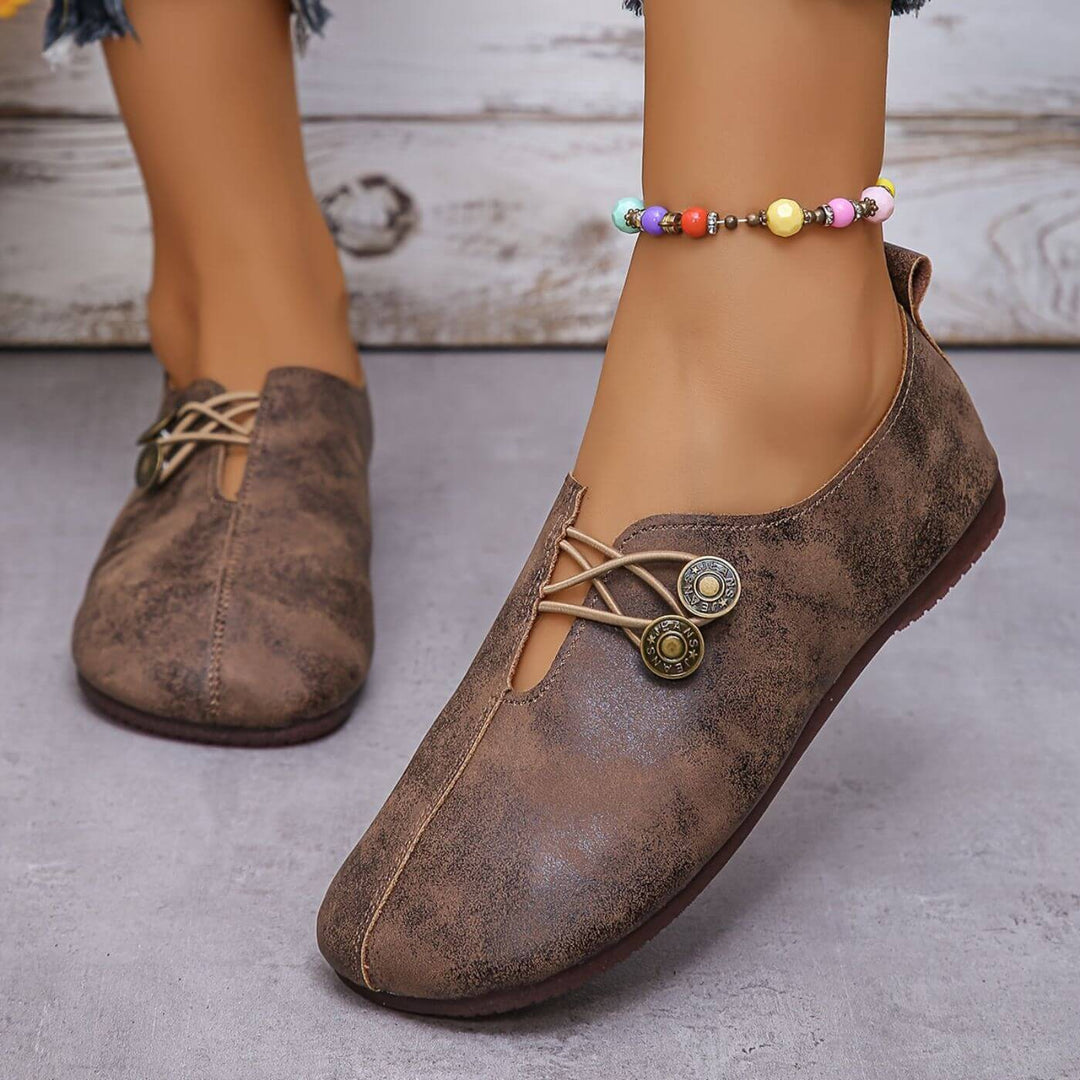 Christine | Zapatillas Ortopédicas Suaves sin Cordones