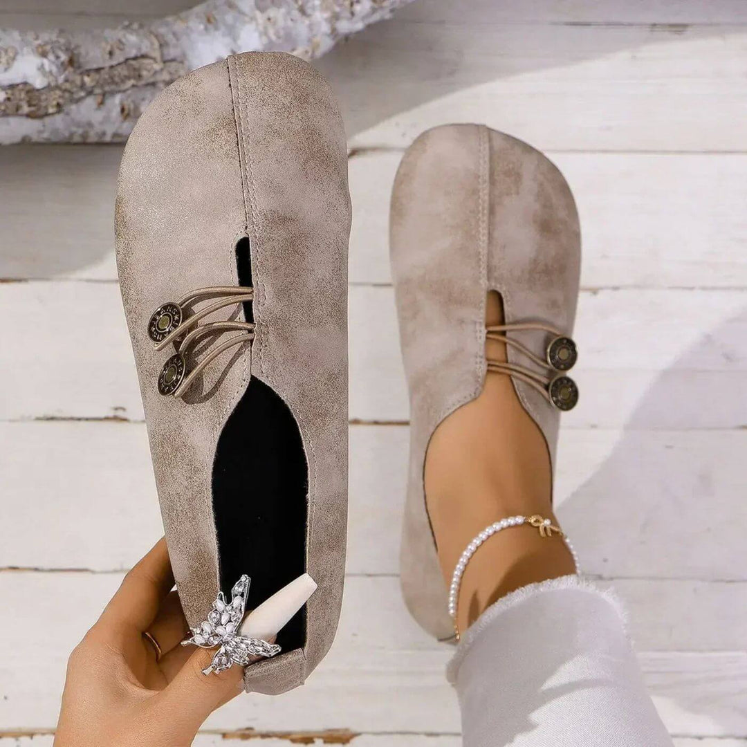 Christine | Zapatillas Ortopédicas Suaves sin Cordones