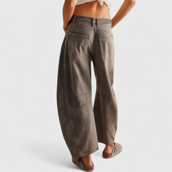 Lluvia | Pantalones Cómodos de Pierna Ancha