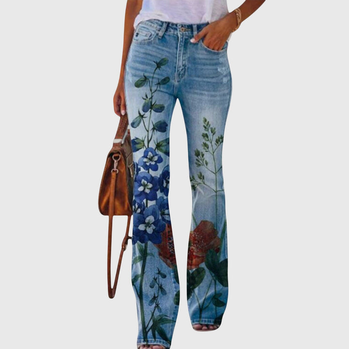 Pantalones de mujer con flores