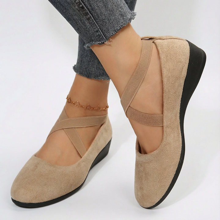 Angel | Zapatos slip-on de cuña cerrada cómodos