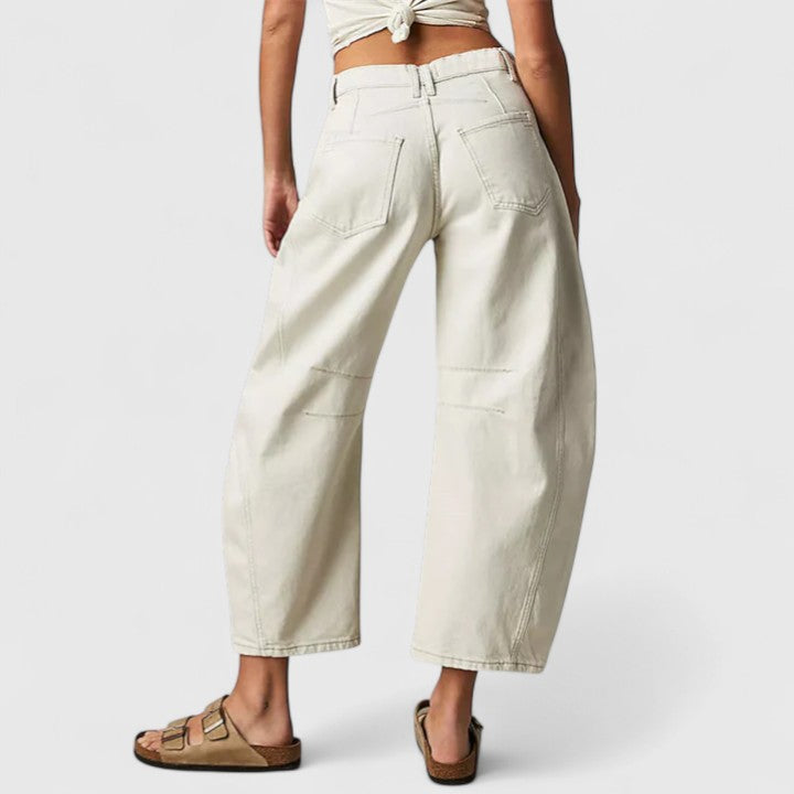 Lluvia | Pantalones Cómodos de Pierna Ancha