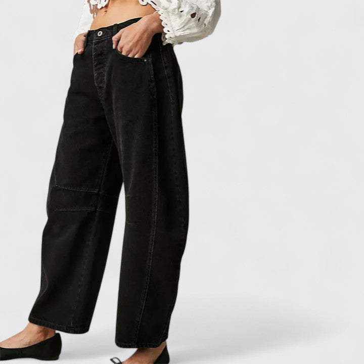 Lluvia | Pantalones Cómodos de Pierna Ancha