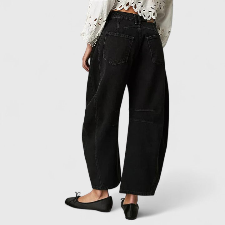 Lluvia | Pantalones Cómodos de Pierna Ancha