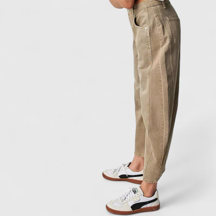 Lluvia | Pantalones Cómodos de Pierna Ancha