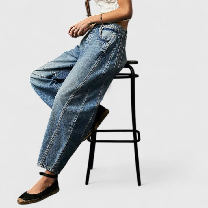 Lluvia | Pantalones Cómodos de Pierna Ancha