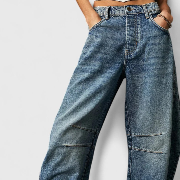 Lluvia | Pantalones Cómodos de Pierna Ancha