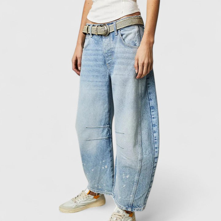 Lluvia | Pantalones Cómodos de Pierna Ancha