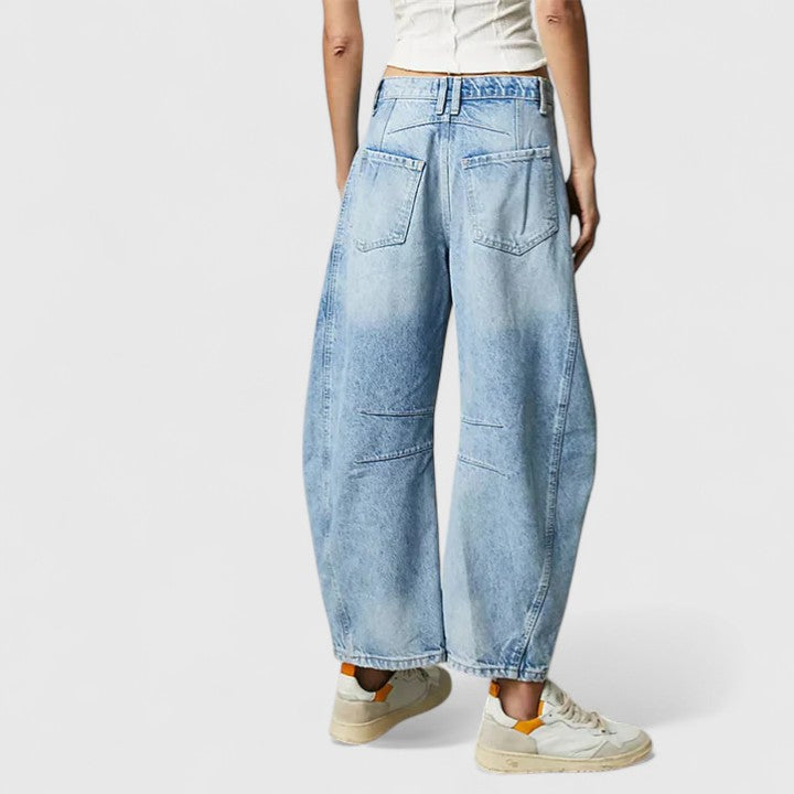 Lluvia | Pantalones Cómodos de Pierna Ancha